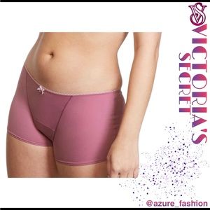 NWT VICTORIA’S SECRET Smooth Period Boyshort Panty in Bordeaux!